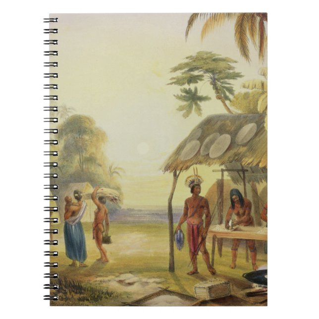 Watu Ticaba, a Wapisiana Village, from 'Views in t Notebook (Front)