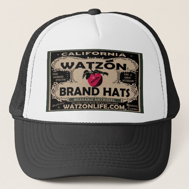 Watzón Brand Vintage © Trucker Hat (Front)