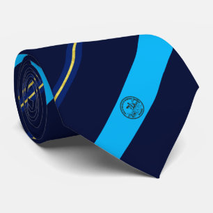Waukesha (Wisconsin) city flag Neck Tie