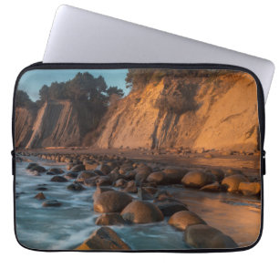 Wave along the beach, California Laptop Sleeve