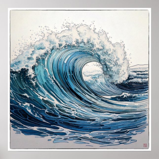Wave - Art Print (Front)