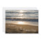 Wave at Sunset 50th Birthday Party Invitation Card