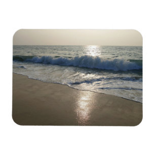 Wave at Sunset Magnet