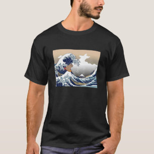Wave Capybara Surfing Rodent Animal T-Shirt