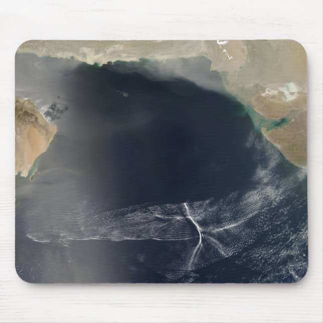 Wave clouds over the Arabian Sea Mouse Pad (Front)