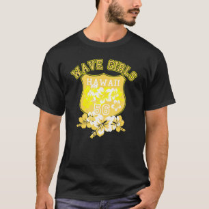 Wave Girls Hawaii Surf Surfing T-Shirt