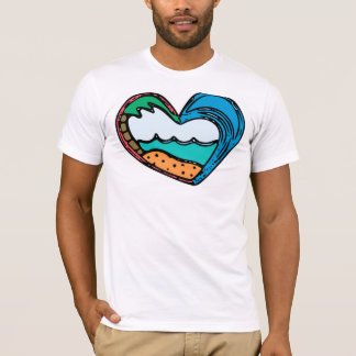 Wave heart T-Shirt