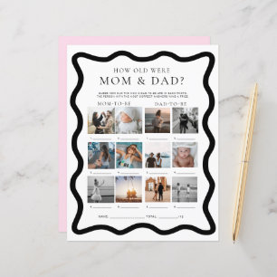 Wave How Old Were Mum and Dad Photo Game