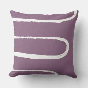 Wave Lavender Purple Cushion
