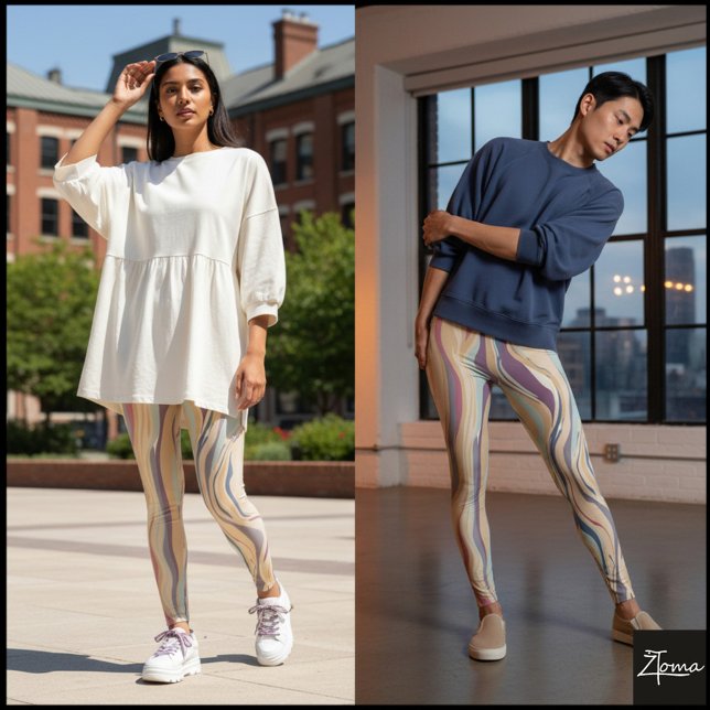 wave  leggings (Creator Uploaded)