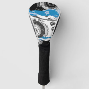 Wave Mechanism – Custom Golf Head Cover (Driver, 