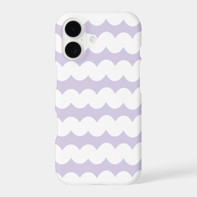 Wave No. 2 - Phone Case (Lavender) (Back)