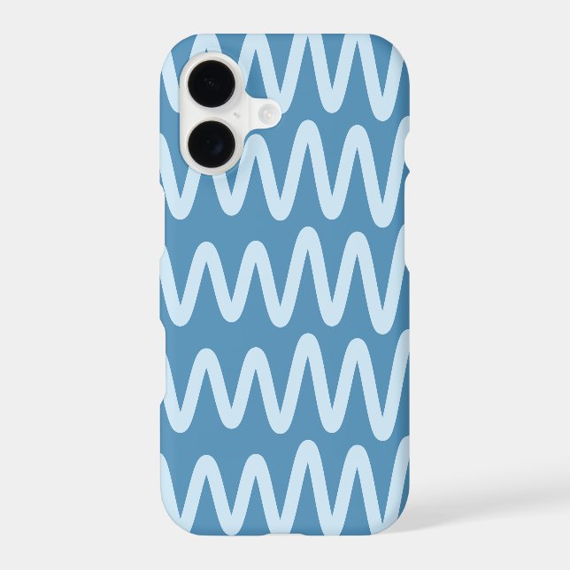 Wave No. 7 - Phone Case (Deep Slate) (Back)