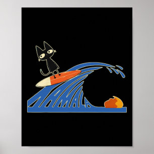 Wave Of Blue Cats Blue Cats Wave For Kamala Cats F Poster
