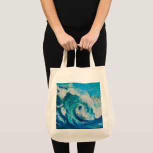 "Wave of Emotion" Jumbo Tote