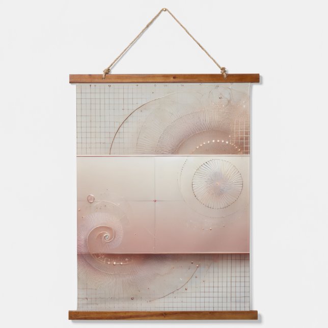 Wave of Form Hanging Tapestry (Front)