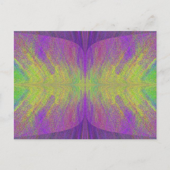Wave Of Light Butterfly 1 Postcard (Front)