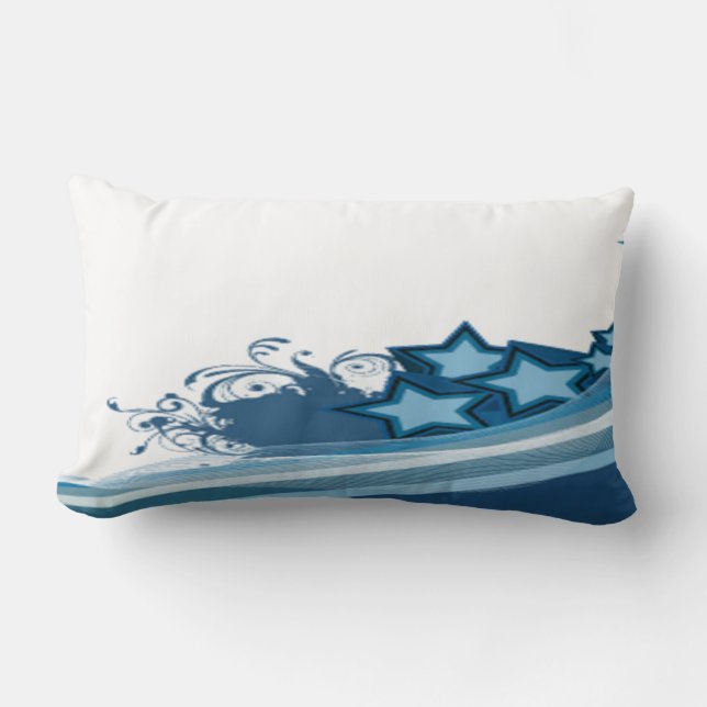 Wave of Stars Pillow (Front)