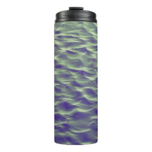 Wave on body of water thermal tumbler