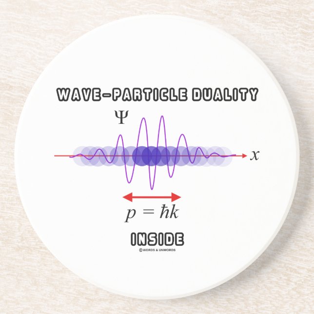 Wave-Particle Duality Inside Uncertainty Principle Coaster (Front)