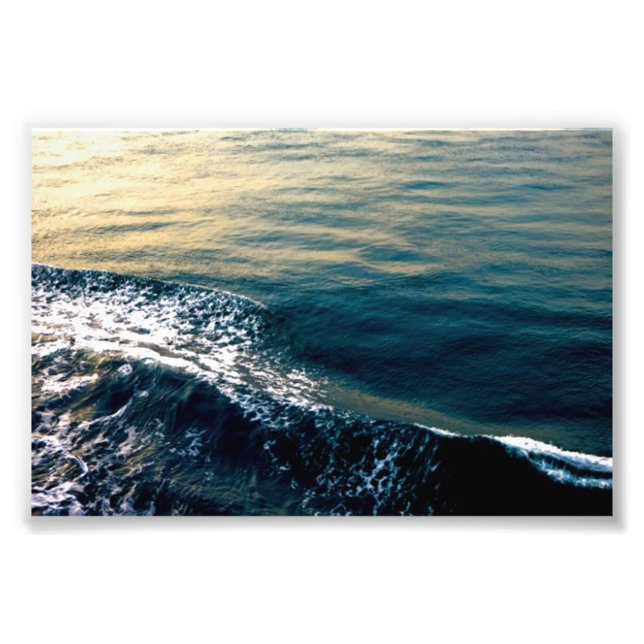wave photo print (Front)