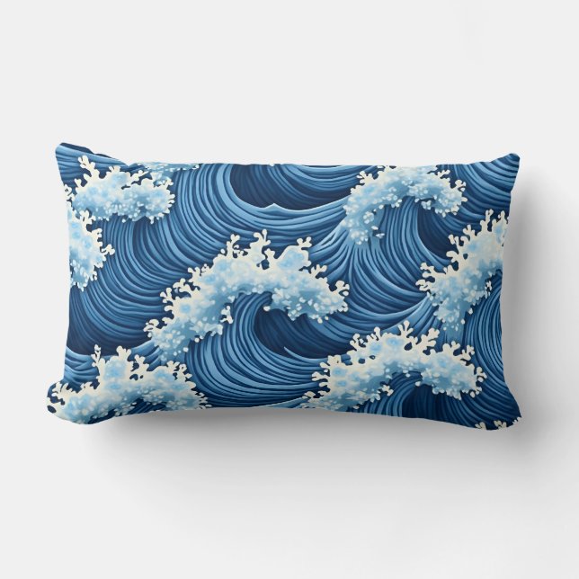 wave pillow (Front)