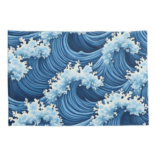 wave pillow pillowcase