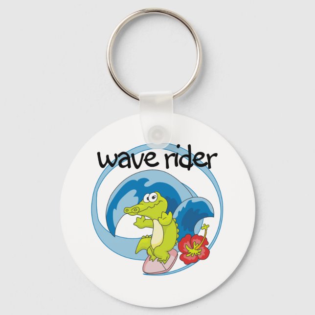 Wave Rider Key Ring (Front)