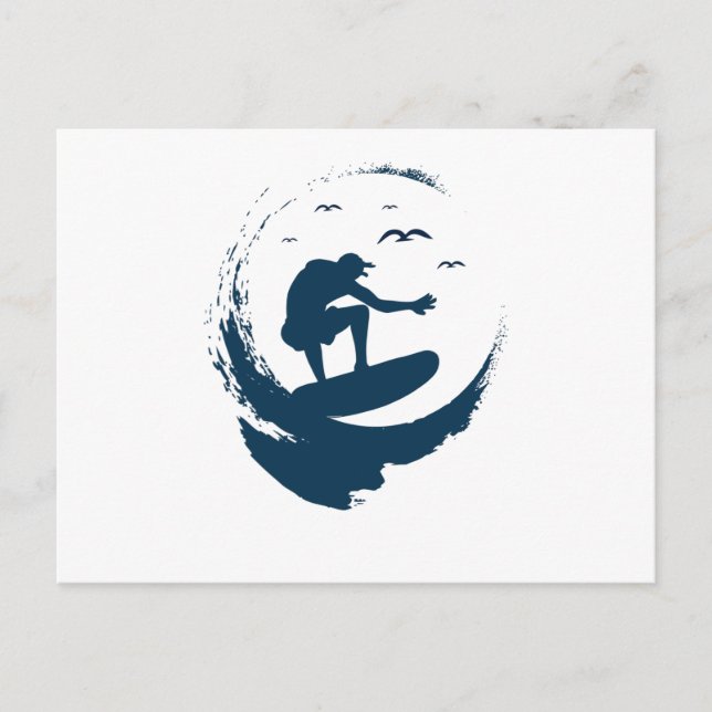 Wave Rider Postcard (Front)