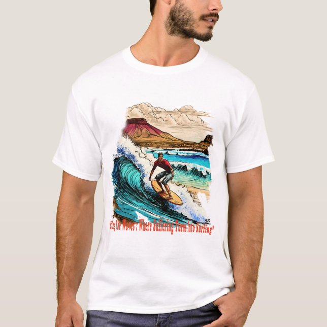 Wave Riding T-Shirt (Front)