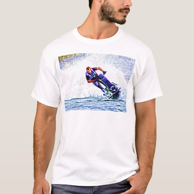 Wave Runner Spray T-Shirt (Front)