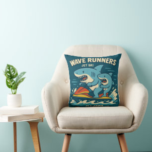 Wave Runners Cushion