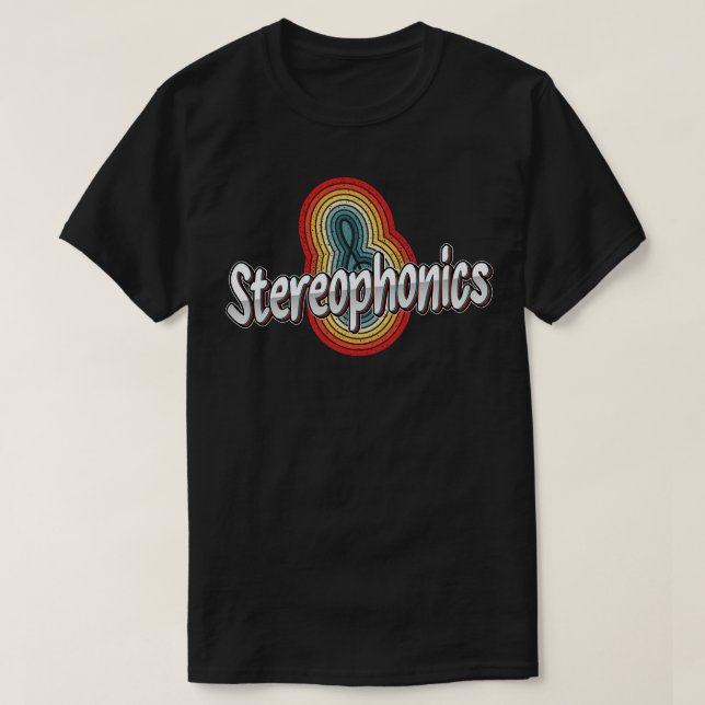 Wave Stereophonics T-Shirt (Design Front)