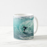 Wave, Surfer, Beautiful Landscape Coffee Mug<br><div class="desc">Wave,  Surfer,  Beautiful Landscape Coffee Mug.</div>