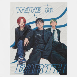 Wave to Earth Fanart Fleece Blanket