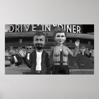 Wave To The Camera Poster