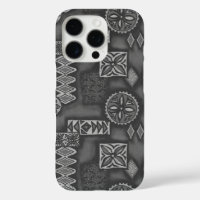 Wave Warrior Hawaiian Tapa Case-Mate iPhone Case