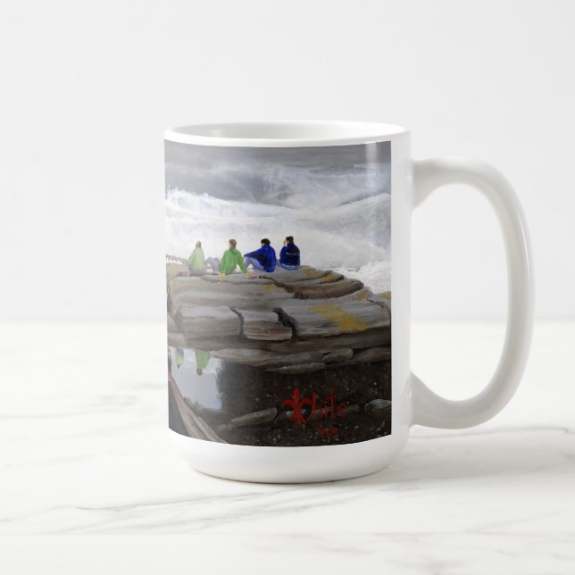 Wave Watchers Coffee Mug (Right)