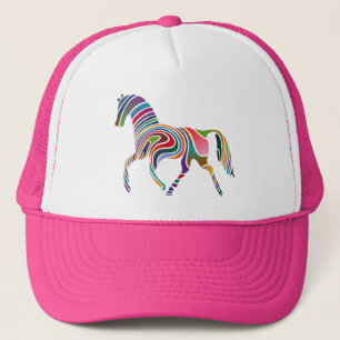 Waved Horse Cap