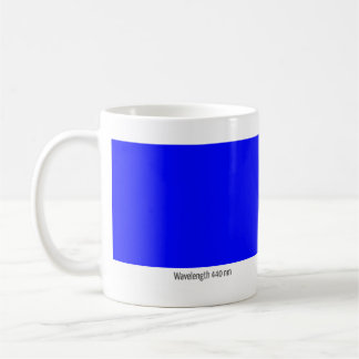 Wavelength 440 nm coffee mug