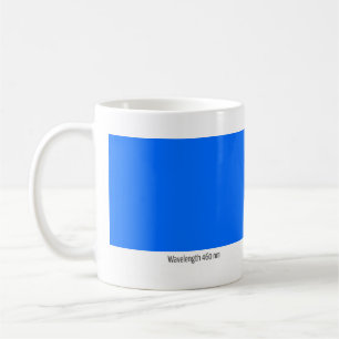 Wavelength 460 nm coffee mug