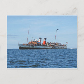 Waverly paddle steamer postcard