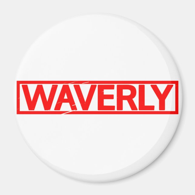 Waverly Stamp Magnet (Front)