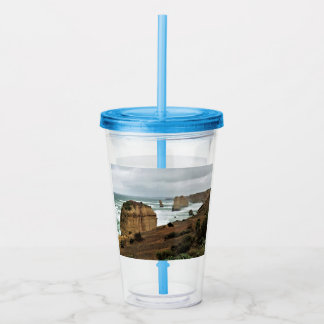 Waves Against Time – Great Ocean Road Acrylic Tumbler