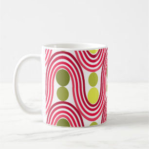 Waves and Circles Coffee Mug