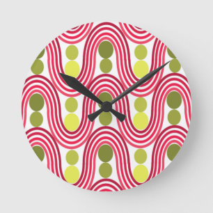 Waves and Circles Round Clock