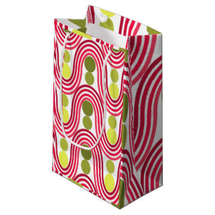 Waves and Circles  Small Gift Bag