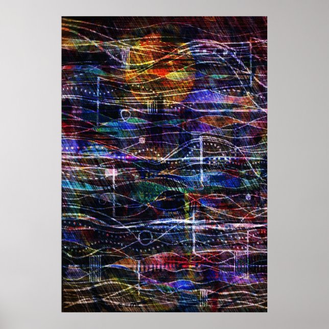 Waves and Particles Poster (Front)