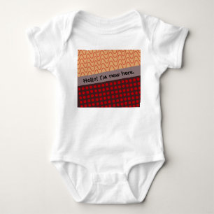 Waves and Rain  Baby Bodysuit