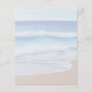 Waves at the Beach Stationery